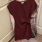 Cable & Gauge  Burgundy Dress Photo 1