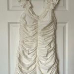 ZARA  Ruched Ruffled Dress - Size M Photo 5