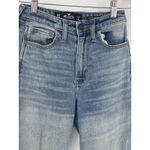 Hollister  Co Jeans Womens Size 00R Ultra High-Rise Mom Jean Blue Denim Q0007‎ Photo 3