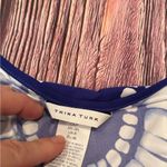 Trina Turk  Women's  V-Neck Algiers‎ Flowy Tunic Top Size Small Bo… Photo 3