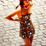 Danielle Bernstein Mini Dress Astrology Print Photo 0