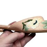 Dolce Vita “Elm” Pink Floral Raffia Mule Flats Women’s 7 Spring Summer Photo 15