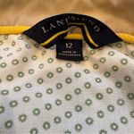 LANDS END Khaki Tan Chore Coat Button Down Toggle Style Buttons, Sz 12 Photo 14