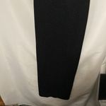 Alex Evenings SIZE 4 BLACK SILVER GLITTERY Sheath Dress w/ DRAPE Cowl Neck Photo 4