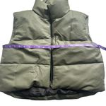 Pretty Little Thing Green Faux Leather Vest Size XL Tall NWT Photo 7