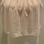 Forever 21  Pale pink crushed velvet blouse size M #127 Photo 2
