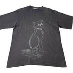 Vintage Womens Toi 80s 90s Black Cat T Photo 0