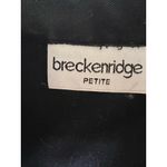 Breckenridge  Black Embroidered Hawaiian Cocktail Drinks‎ Jean Jacket Petite Med Photo 11
