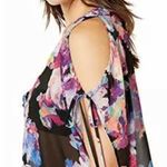 Bar III BAR lll women’s printed cold shoulder dress swim cover up Photo 2
