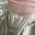 Boutique Sage Green Long Dress Medium Photo 3