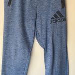 Adidas Blue Women's Joggers with Ankle Zippers Size Small Photo 9