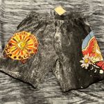 Kathmandu Imports Kathmandu Black and Gray Textured Shorts Photo 2