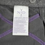 NYDJ Not Your Daughters Crop Pants Womens 8 Gray Straight Leg Slimming Trousers Photo 6
