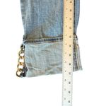 White House | Black Market WHBM Mid Rise Slim Ankle Jeans w/ Chain Cuff Detail – Size 10 Photo 14