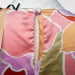 Halogen  Abstract Floral Cap Sleeve Blouse Pink Orange XS NWT Photo 8