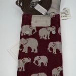 NWT THIRTY ONE Call Me Crossbody Safari Weave Elephants Purse Photo 4