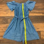 La Femme Denim Blue Dress Off Shoulder Women’s Size M - New York Photo 3