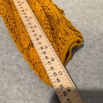 Anthropologie Top Womens S Marigold Yellow Cotton Crochet Sleeves Boho Country Photo 13