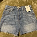 Madewell  Pleated Low-Slung Denim Shorts: Airy Edition
Billings Wash Size 25 Photo 4