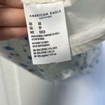 American Eagle  Floral tie back mini linen blend dress size XS Photo 7