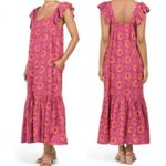 House of Harlow 1960 Jackie Floral Midi Dress Pink Photo 1