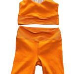 YEAR OF OURS Ribbed Athletic Set Orange Medium Orange Photo 0