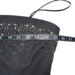 Niki by Niki Livas Vintage Beaded Mermaid Black Maxi Dress 6 Photo 4