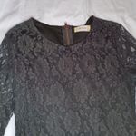 Altar'd State  long sleeve black goth lace dress Photo 3