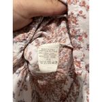 Brandy Melville  Rose Floral Mini Dress Open Back Size Small Sun Dress Photo 3