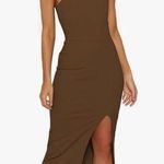 Formal Dress Brown Photo 0
