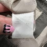 Carolina Herrera  Sz 10 Silk Pants Trouser Taupe Green Gray Straight Lined Italy Photo 7