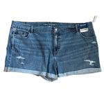 Old Navy Old‎ Navy Plus Size Boyfriend Mid Rise Distressed Shorts Size 22 Photo 1