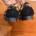 Tod's Tod’s Pony-style calfskin leopard print pointed Toe ballet flat Size 36 Photo 4