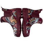Vera Bradley Every Wear Womens Waterproof Rain Boots Paisley Jamboree Size 7 Photo 2