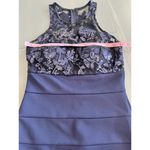 My Michelle Cocktail/prom navy blue sequin and lace Women's size 3 Photo 3