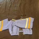 Pretty Little Thing Blue Varsity Racing Jacket Photo 1