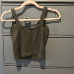 Free People solid rib brami in green Photo 5