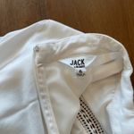 Jack by BB Dakota Jack by BB Dakota White Mock Neck Lace Mini Dress A-Line Party Cocktail - 6 Photo 5