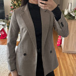 Mango  Houndstooth Blazer Photo 0