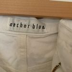 Anchor Blue  Women's White Jean Shorts Photo 4