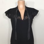 Rebecca Taylor black dress. New Photo 12