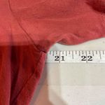 Bella Canvas  Fall‎ for Jesus He Never Leaves Graphic shirt Large Red religious Photo 5