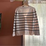 Vince  Breton‎ Striped Cardigan Wool Cashmere Blend Button Sweater V-Neck Size S Photo 5