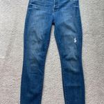 Mother Jeans The Stunner Ankle Fray Graffiti Girl Size 27 Photo 2