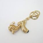 Source Unknown Cute Fashion Dog Keychain with Long Ears and Violet Rhinestones Bag Charm Photo 3