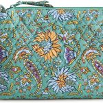 Vera Bradley Premium Cotton Foxbury Crossbody Bag, Gemstone Paisley - NWT Photo 4