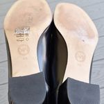 Michael Kors Like New --  Black Leather Heeled Loafers Size 8M Photo 3