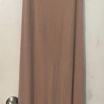 Forever 21 Tan Ribbed Maxi Dress Photo 1