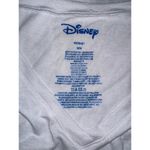 Disney  Mickey Mouse Rhinestone Short Sleeve top Medium White Photo 3