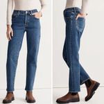 Madewell NEW Perfect Vintage Straight Jean in Bright Indigo Wash, 29 Photo 2